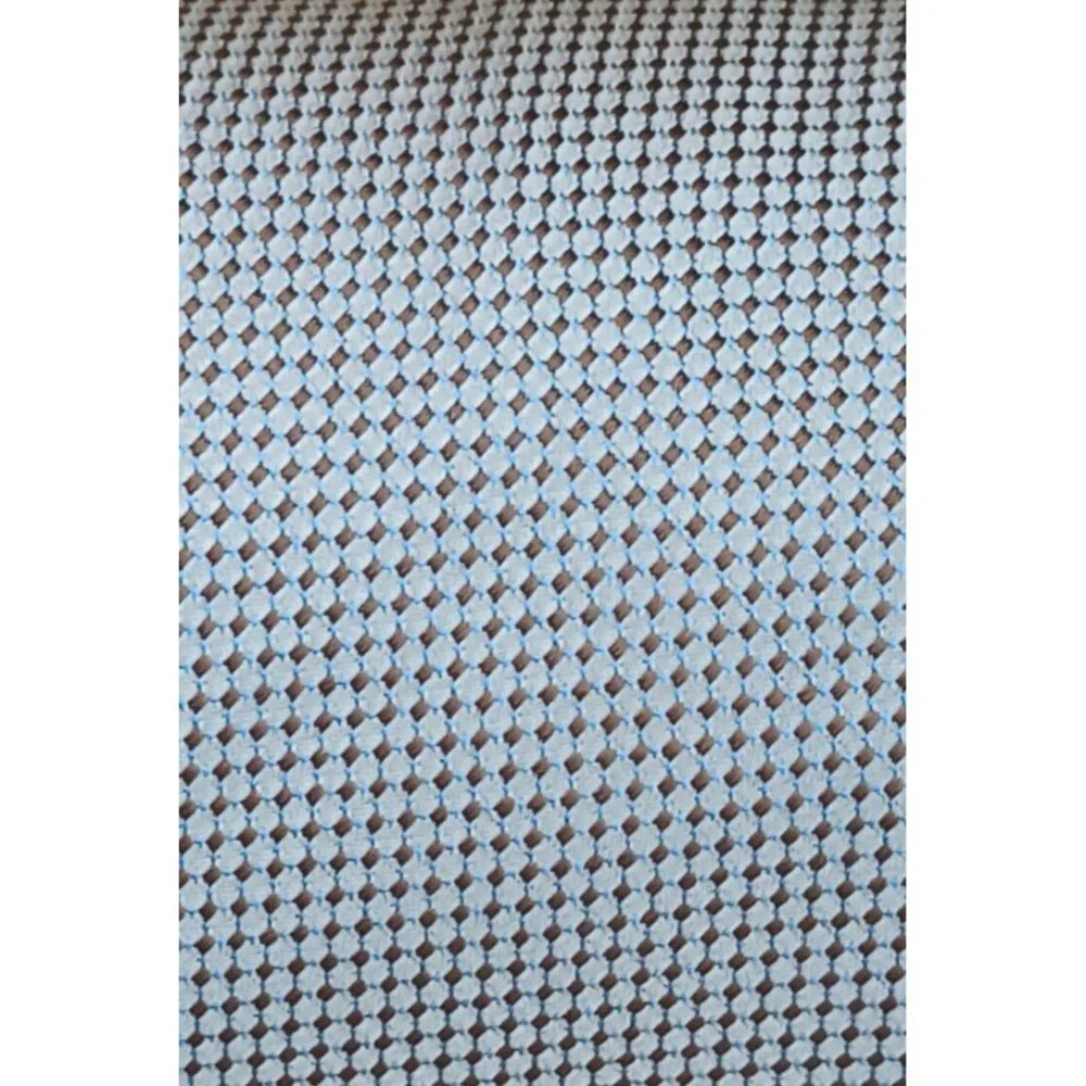 ERMENEGILDO ZEGNA Beige Geometric Silk Tie ITALY 58"/ 3.5" EC - Picture 4 of 4